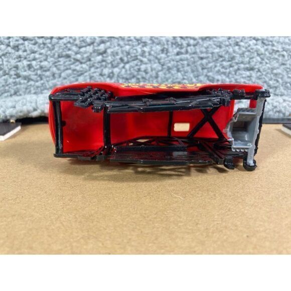 New Bright Monster Truck‎ Hot Wheels Covers Lot Kids Toy Trucks Ramp Blue Red - Picture 12 of 14